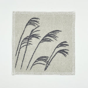 Hand Embroidered Wild Grass Patch