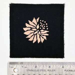 Open image in slideshow, Hand Embroidered Dandelion Patch
