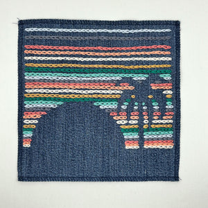 Open image in slideshow, Denim Sunset Patch
